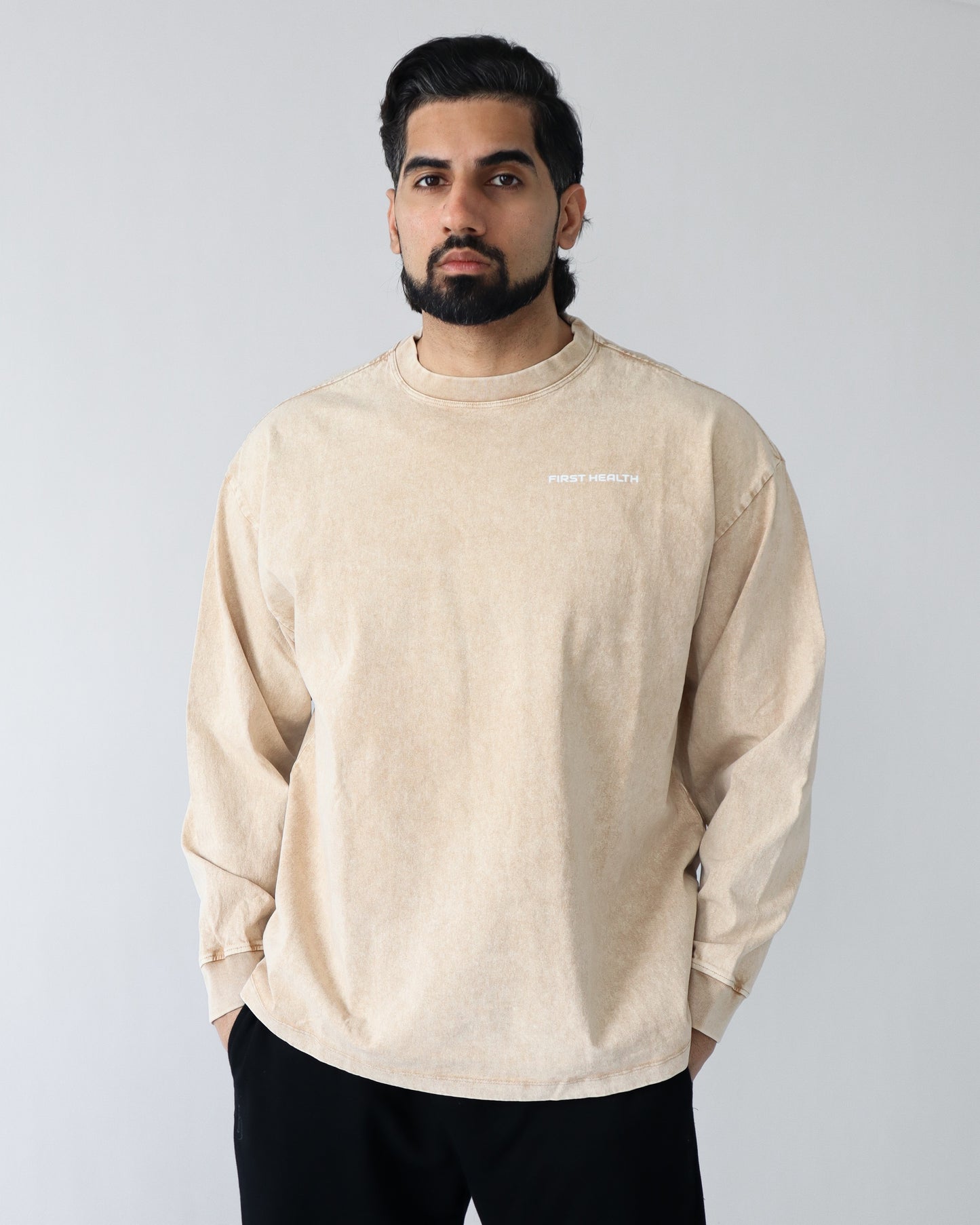 Lifting Club Long Sleeve - Sand