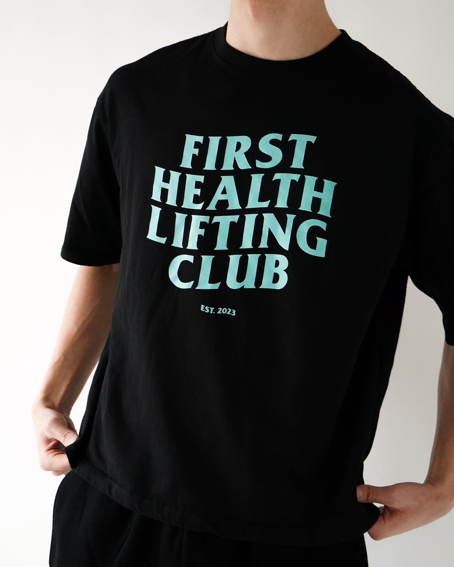 LIFTING CLUB TEE- Black