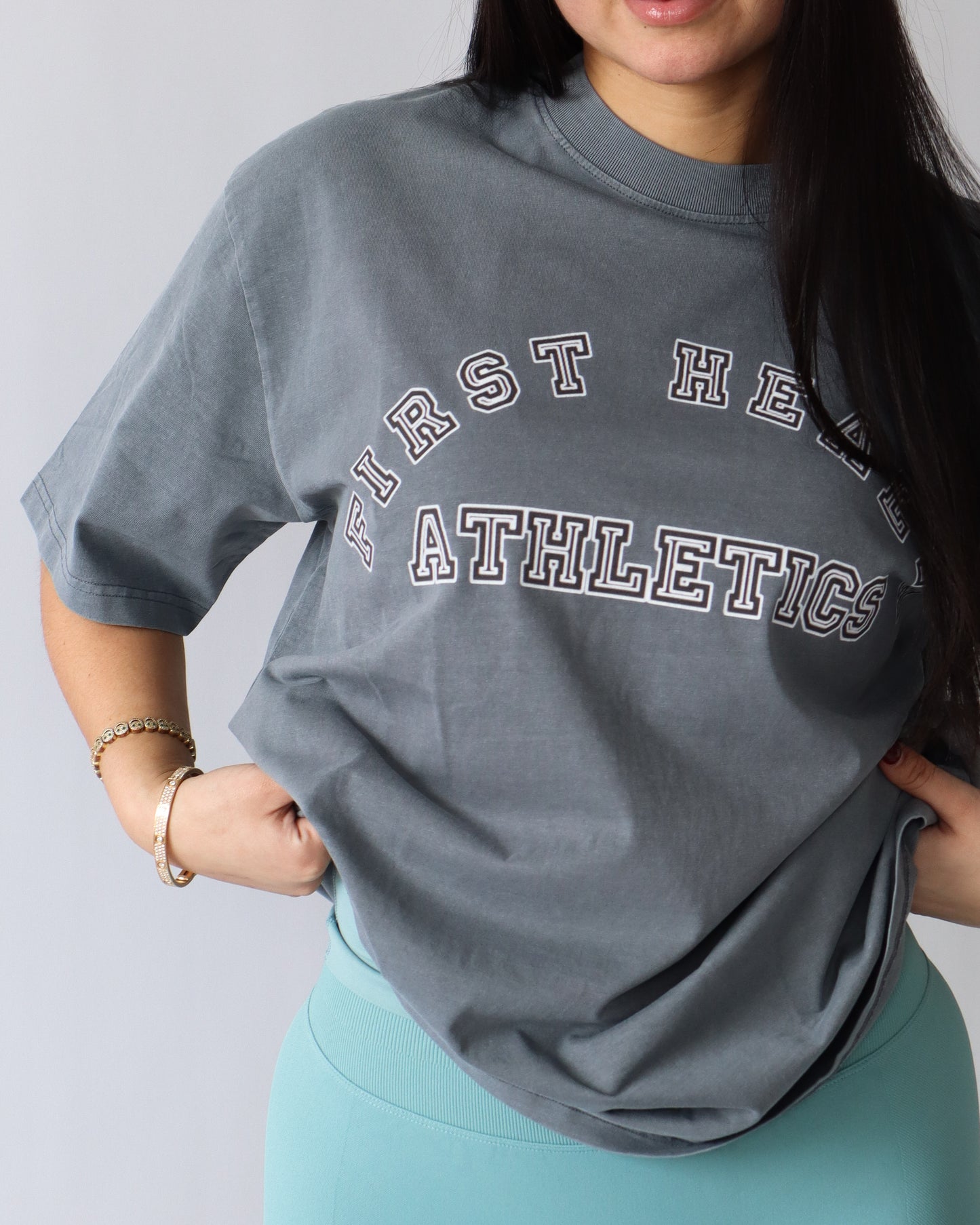 Varsity T-Shirt - Steel