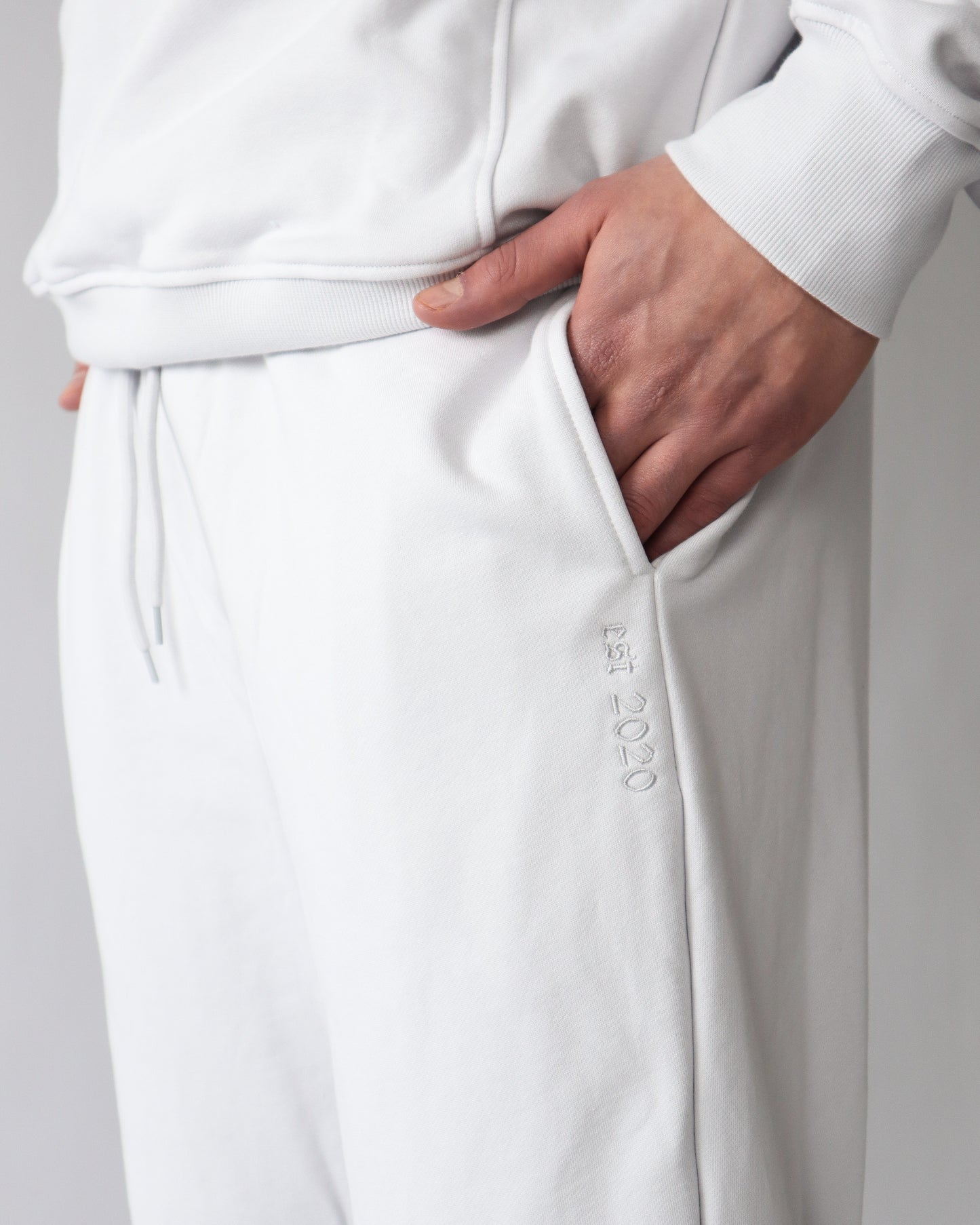 Essential Straight Leg Sweatpants - Gray