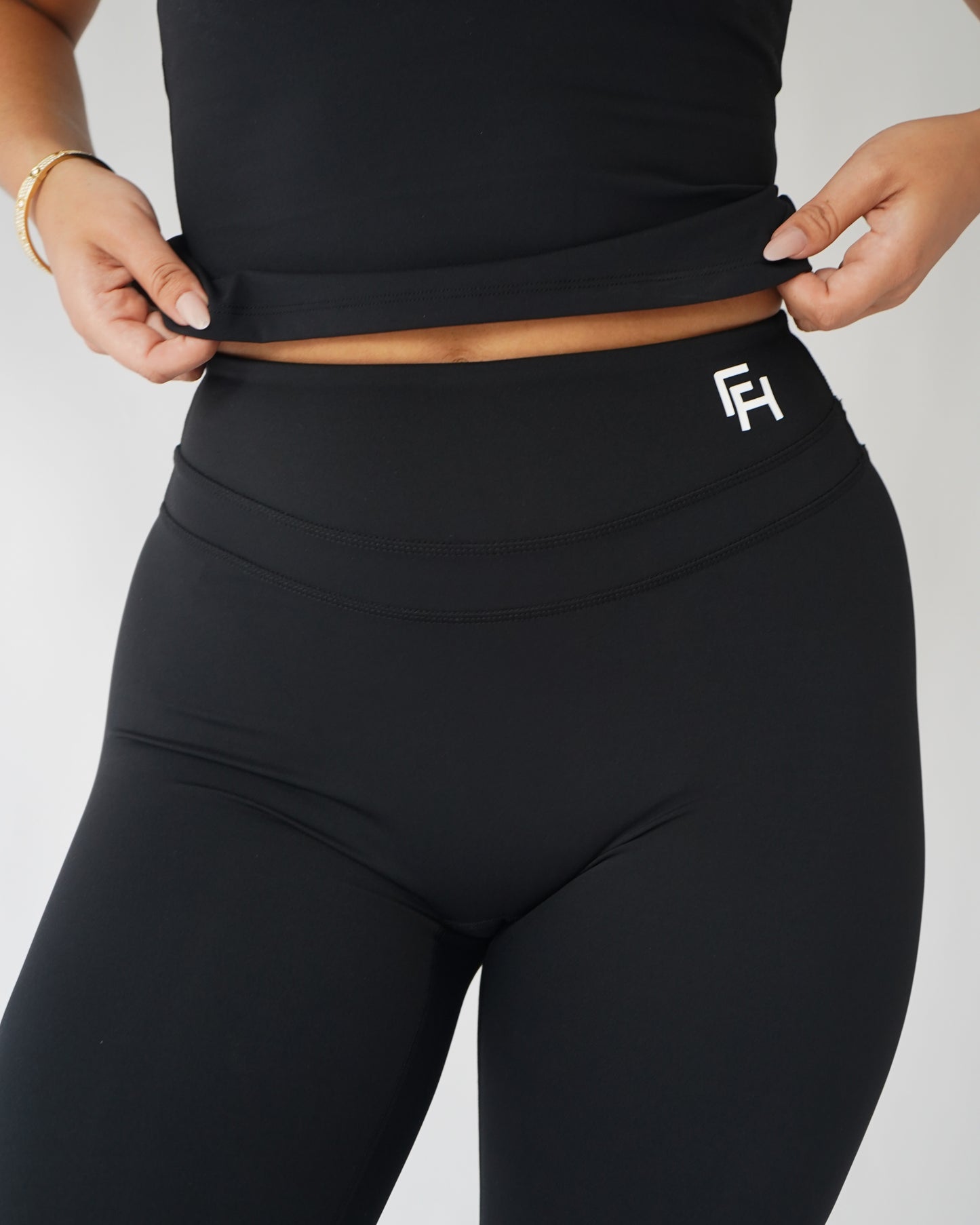 Effortless High-Rise Leggings 26" - Black