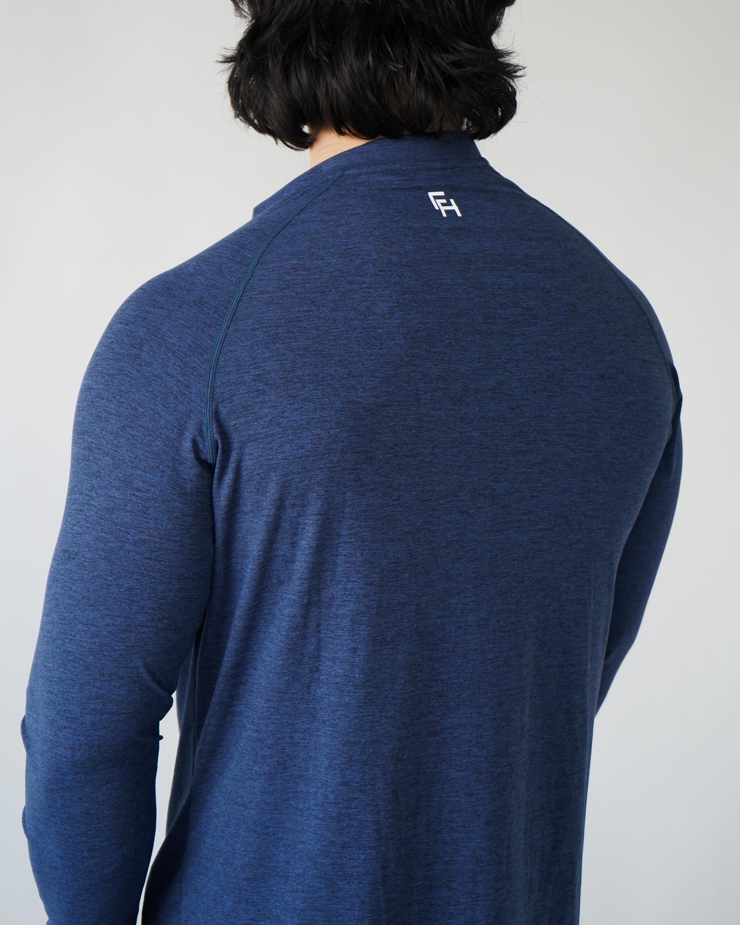 Training Henley Long Sleeve - Cobalt