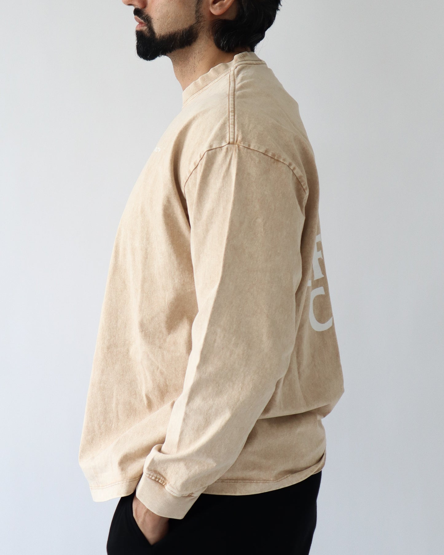 Lifting Club Long Sleeve - Sand