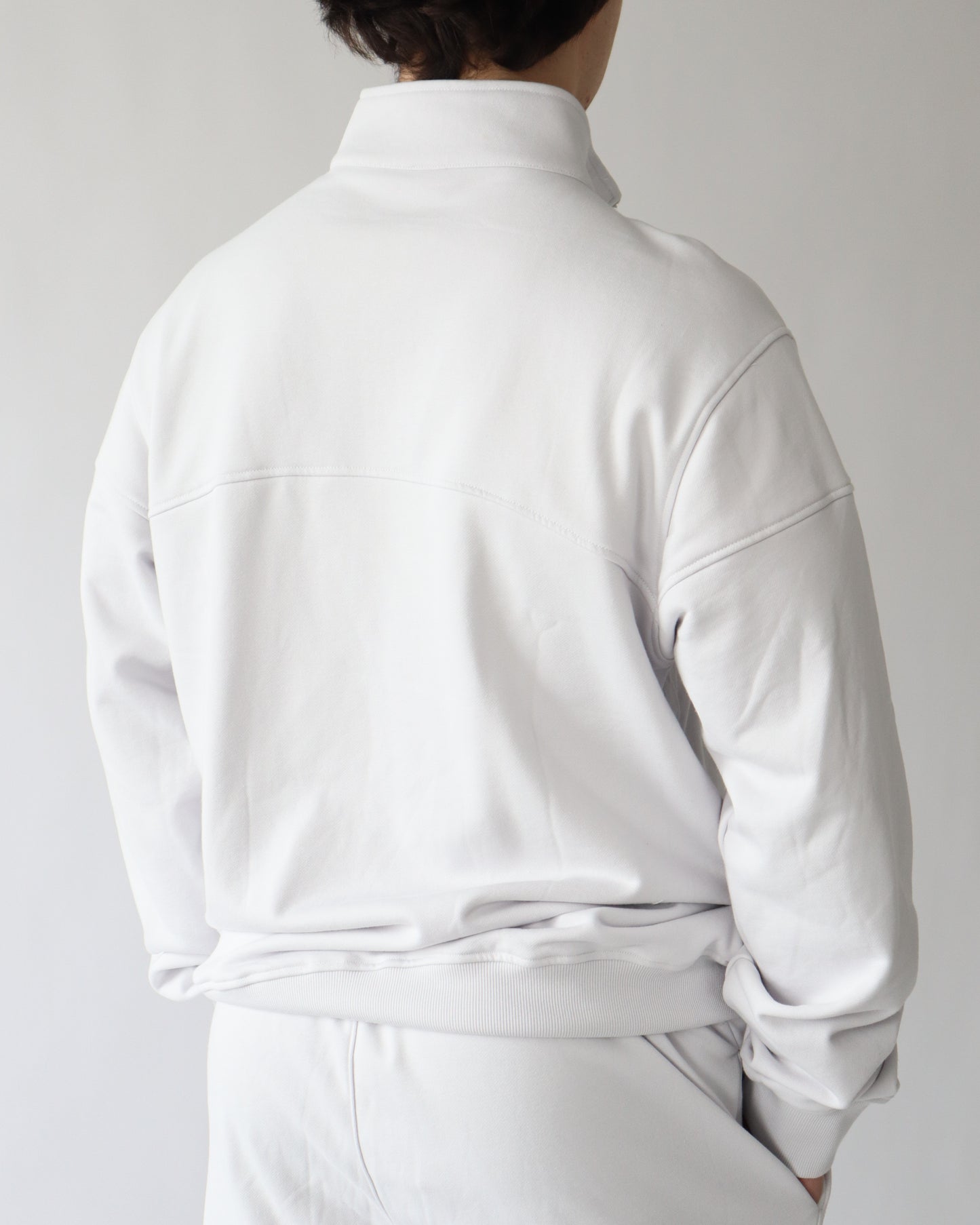 Essential Quarter Zip - Gray