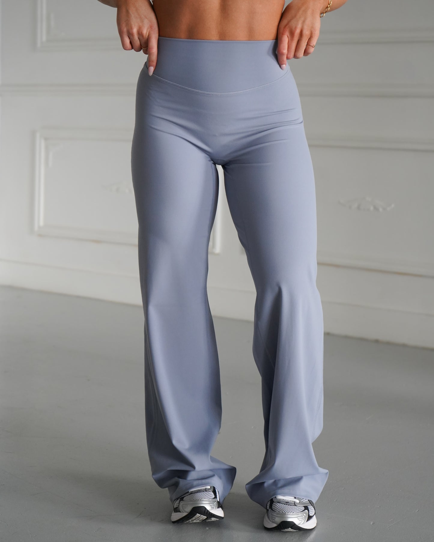 Hatha Straight Leg Pants - Dusty Blue
