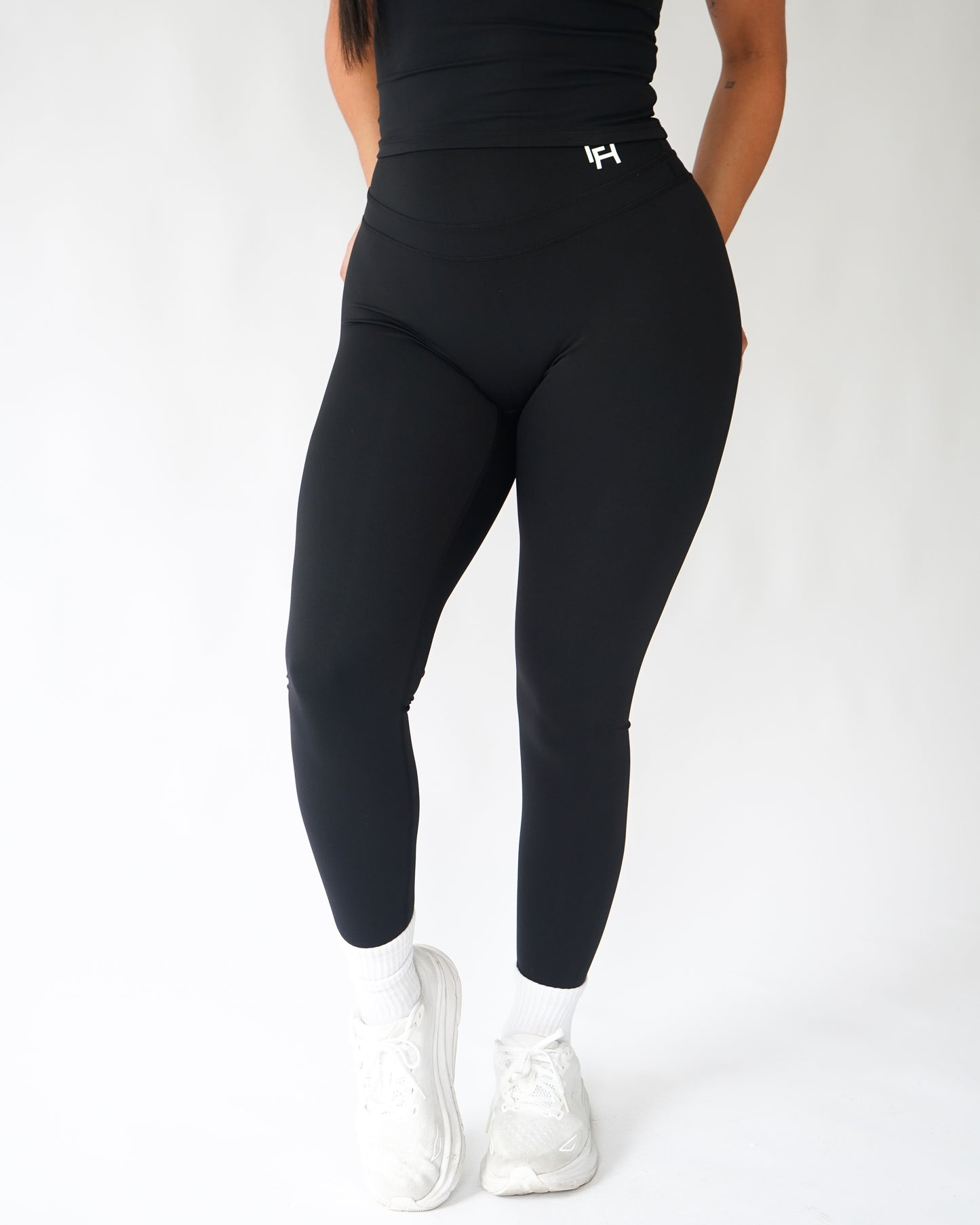 Effortless High-Rise Leggings 26" - Black