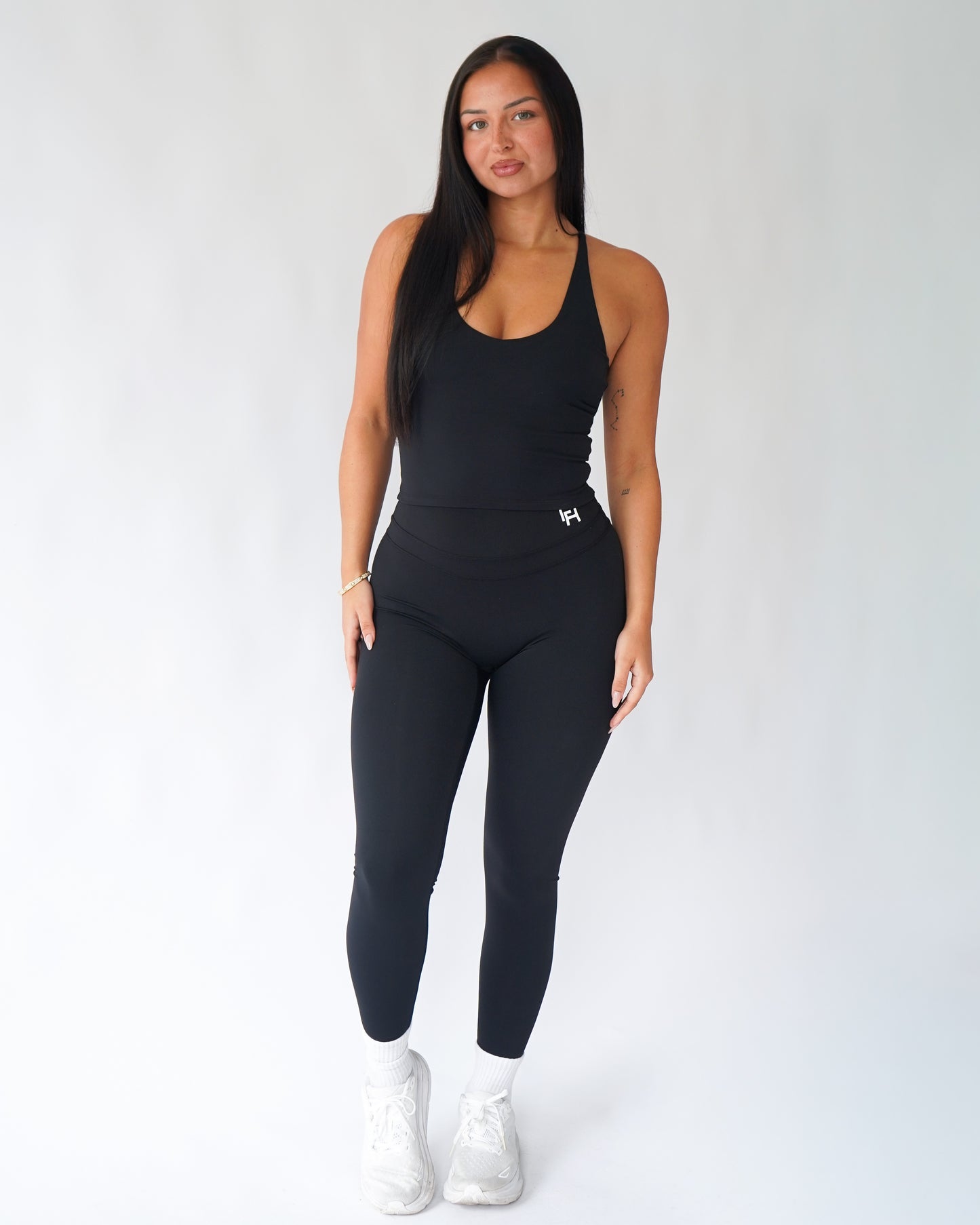 Effortless Adjustable Tank Top - Black