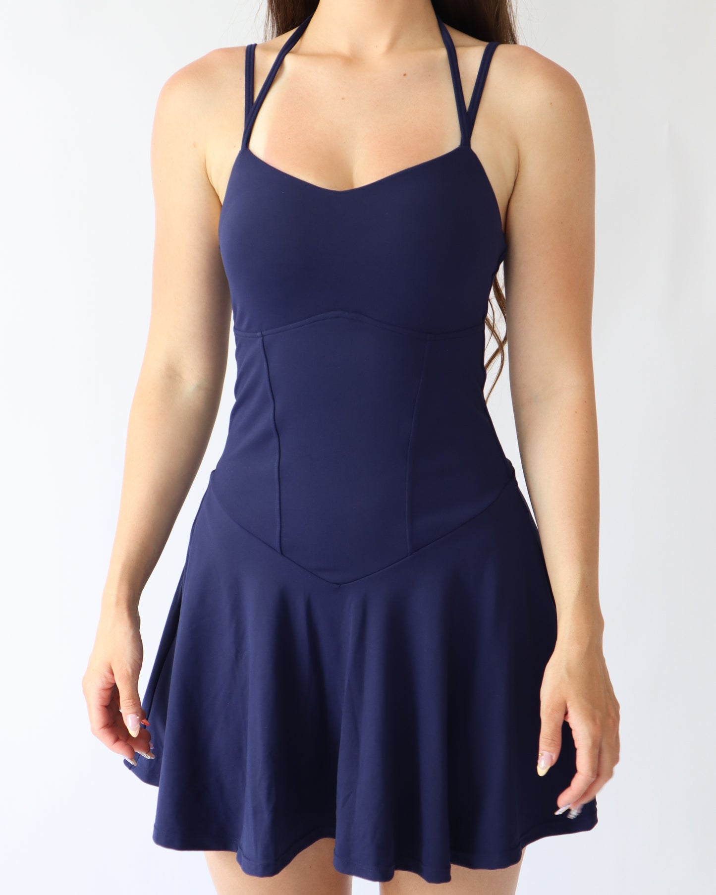 UltraSoft Mini Sport Dress - Sapphire