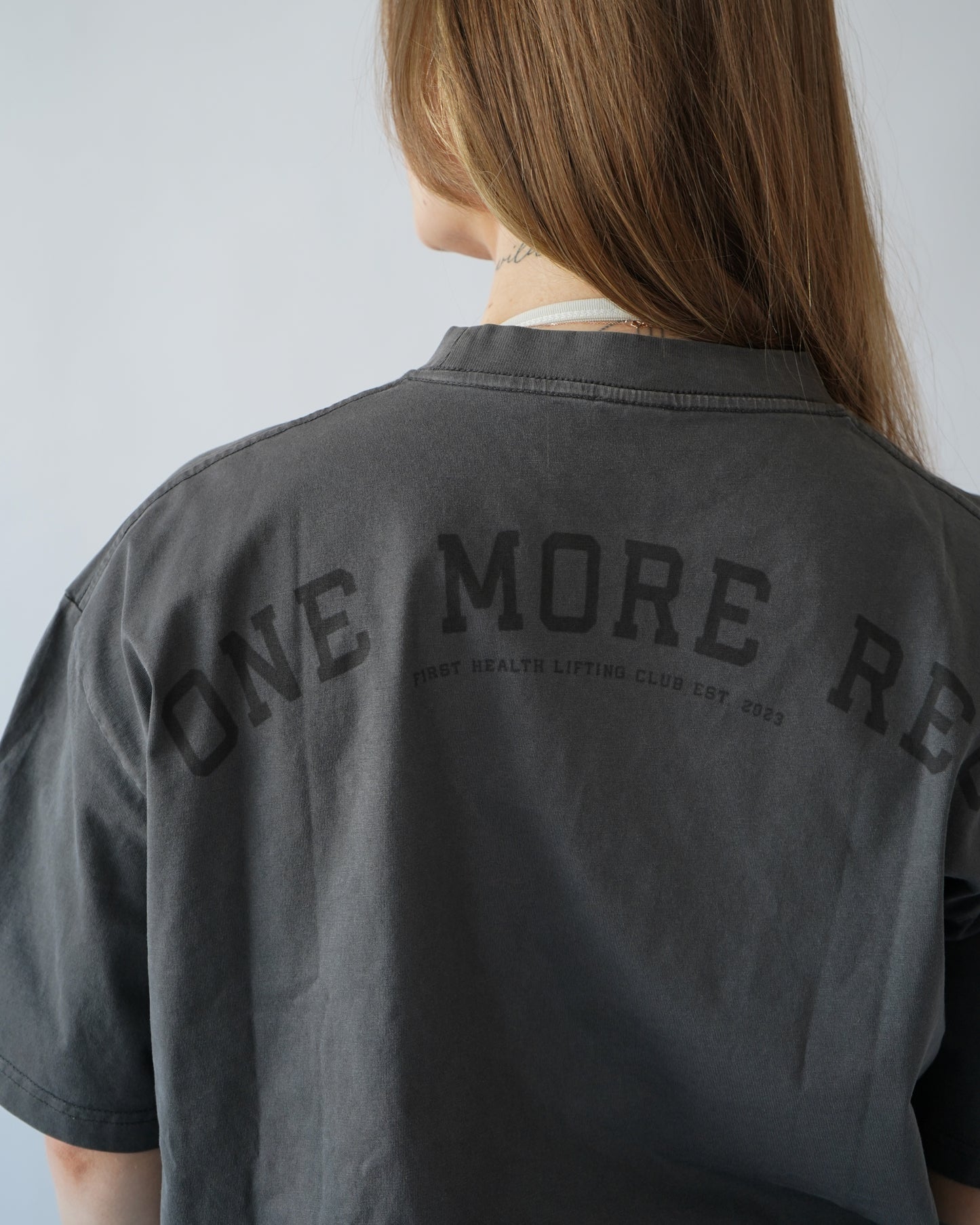 One More Rep T-Shirt - Charcoal