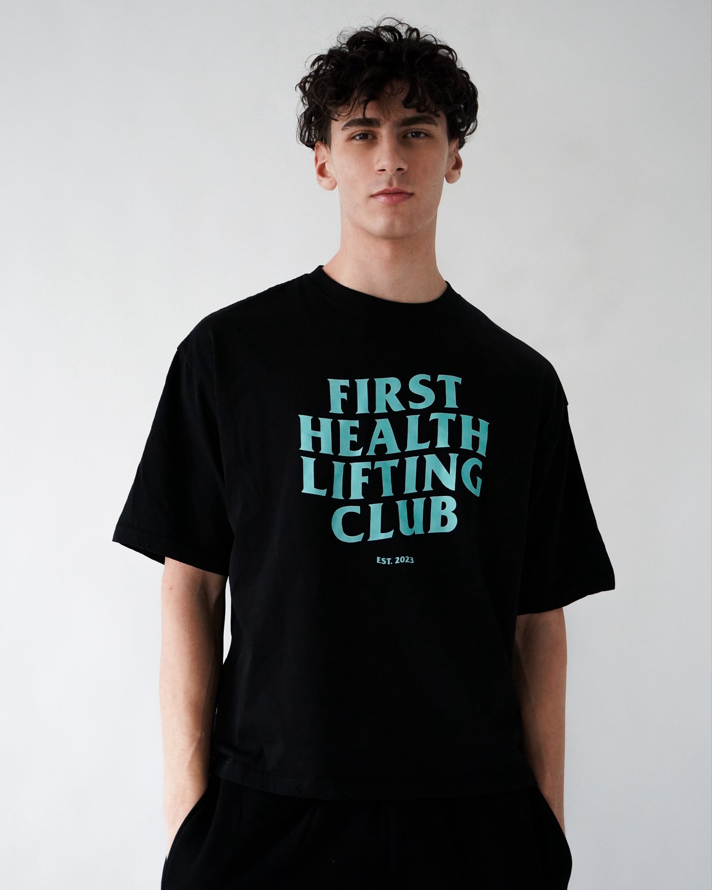 LIFTING CLUB TEE- Black