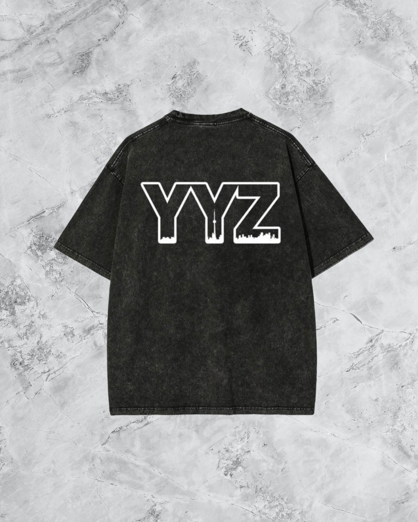 OVERSIZE GRAPHIC TEE - YYZ