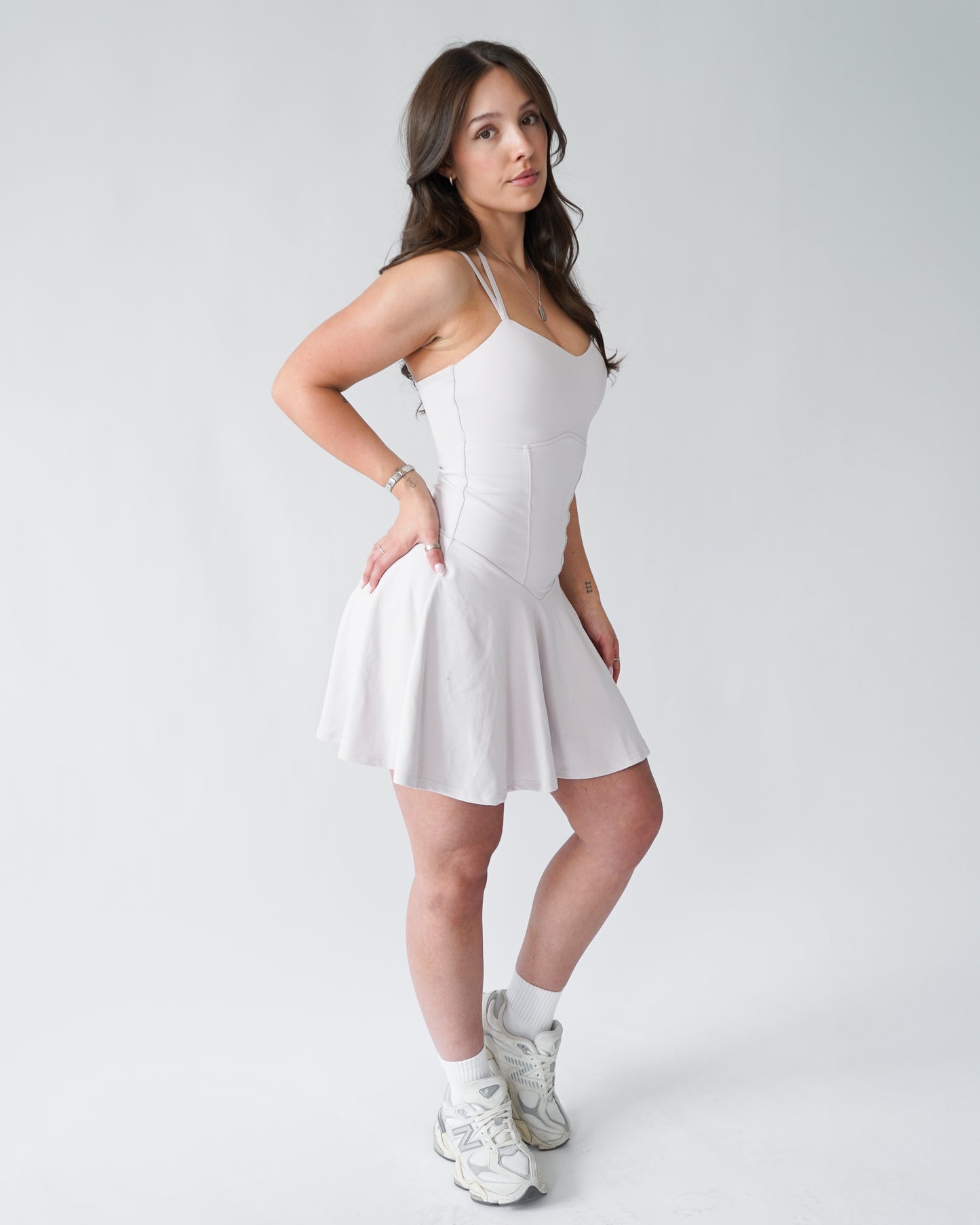 UltraSoft Mini Sport Dress - Buttercream