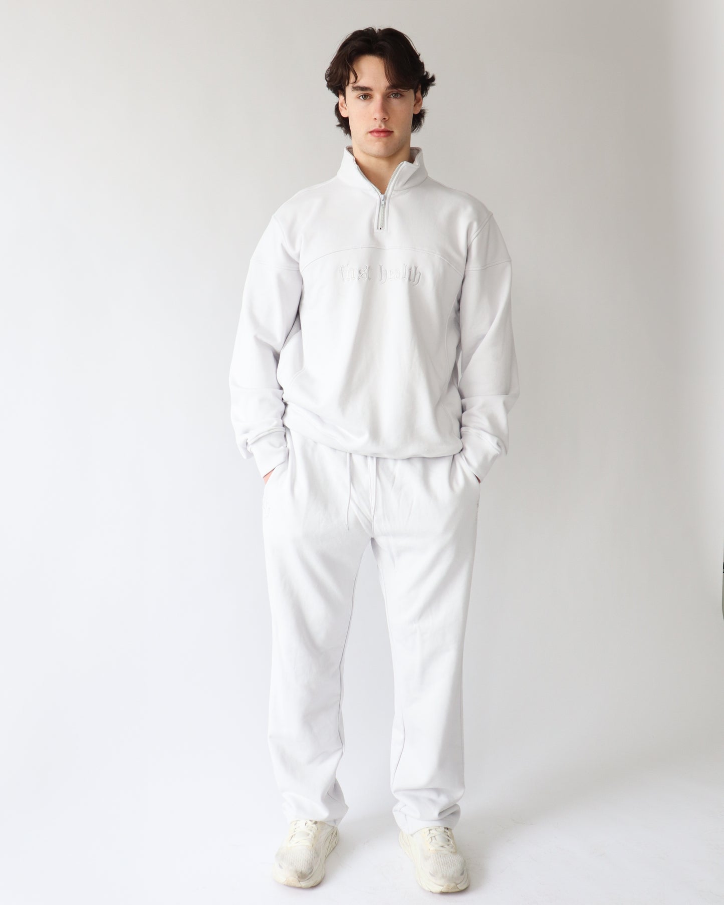 Essential Straight Leg Sweatpants - Gray