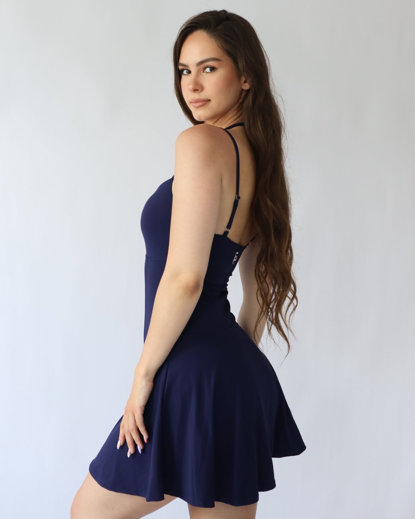 UltraSoft Mini Sport Dress - Sapphire
