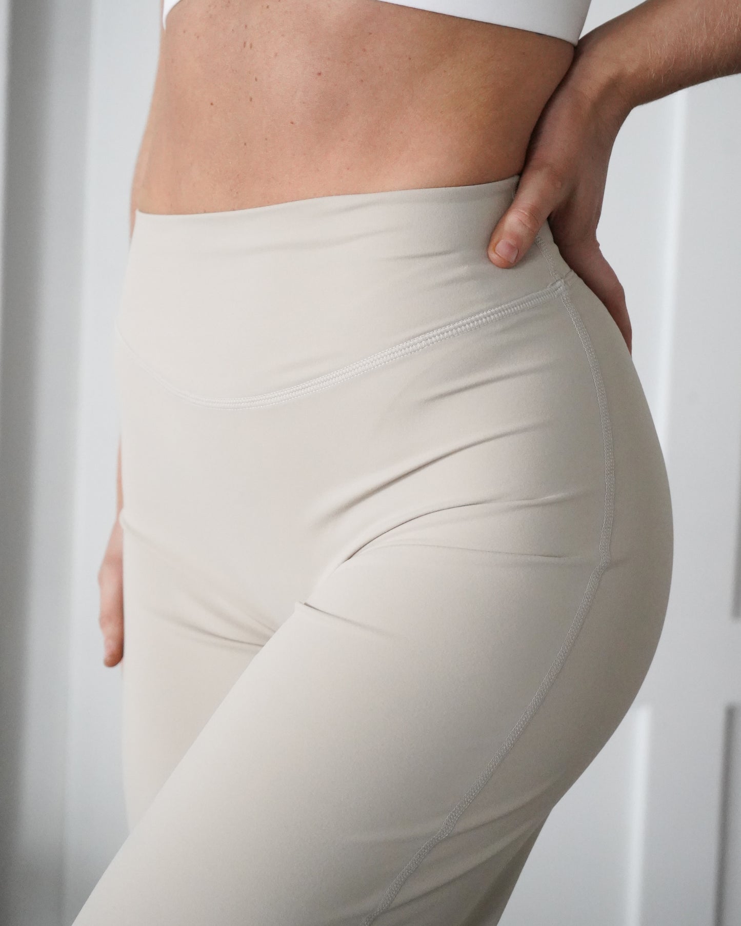 Hatha Straight Leg Pants - Sand