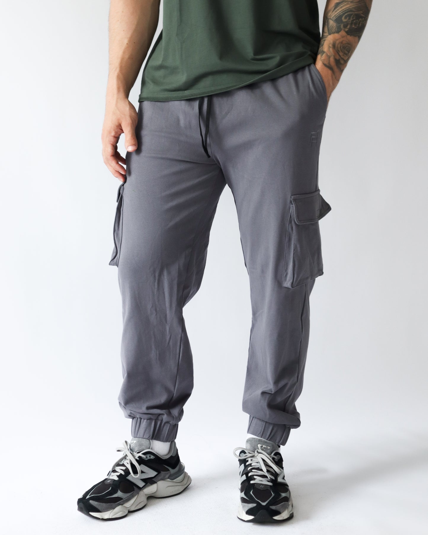 Legacy Cargo Joggers - Iron