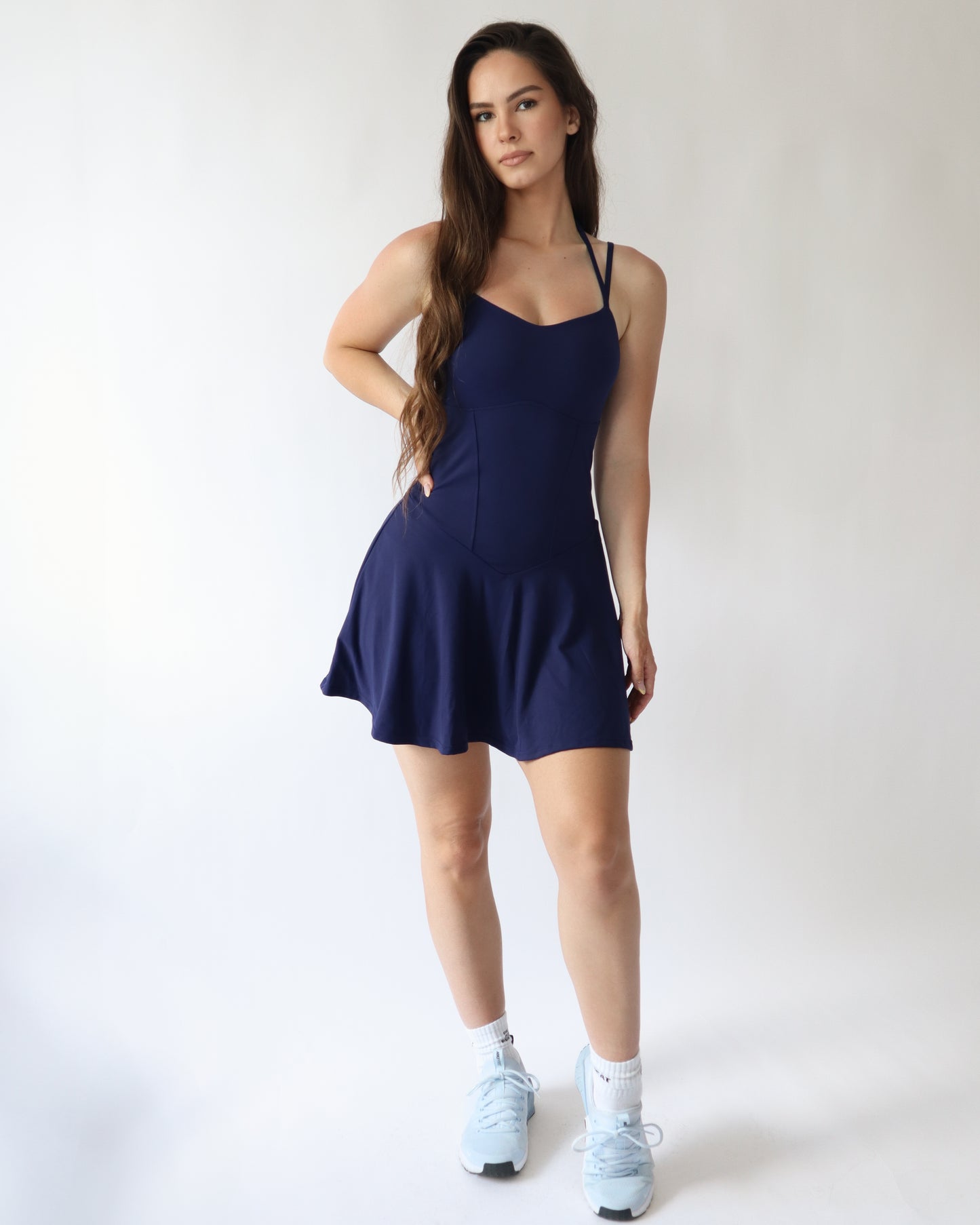 UltraSoft Mini Sport Dress - Sapphire