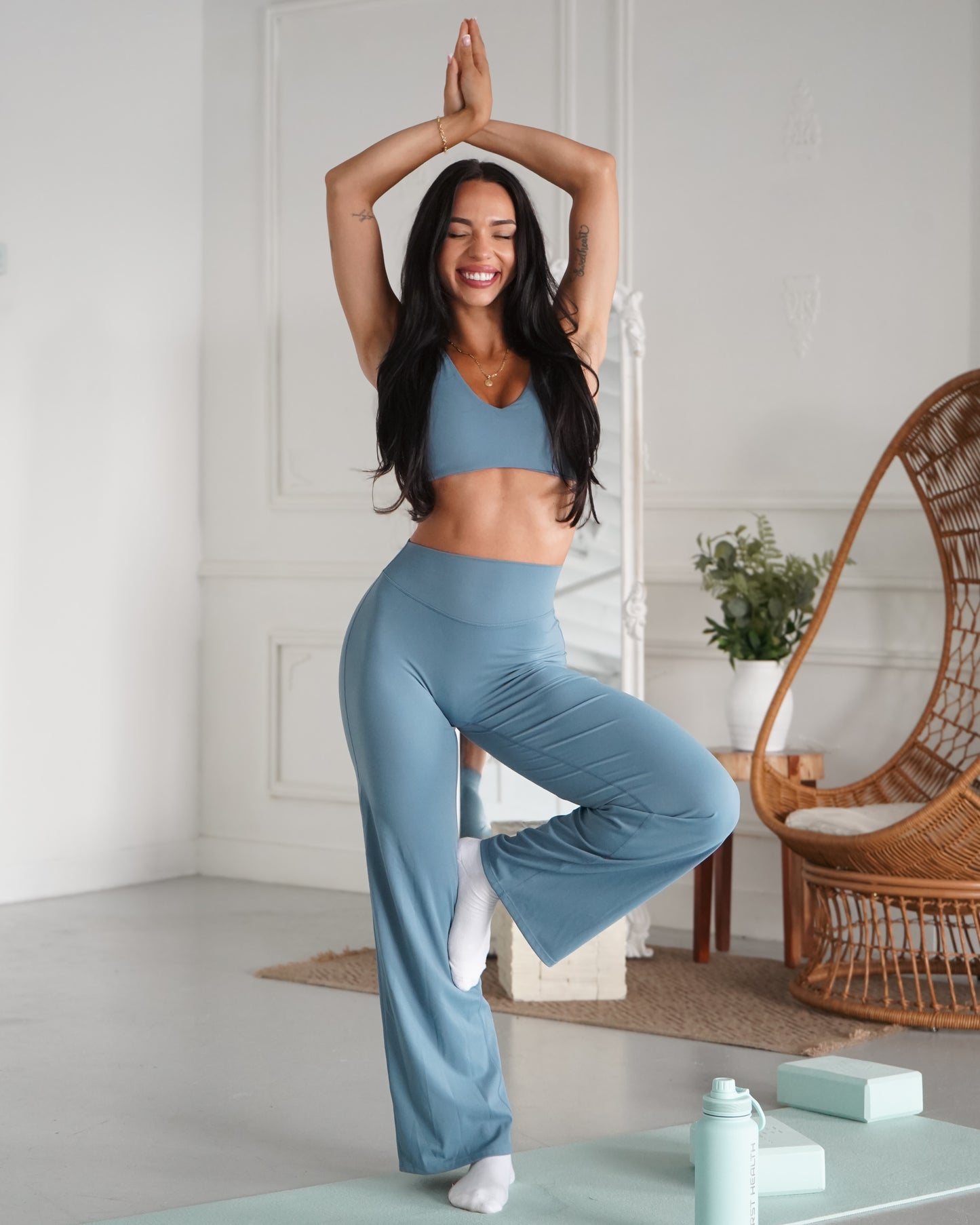 Hatha Straight Leg Pants - Bondi