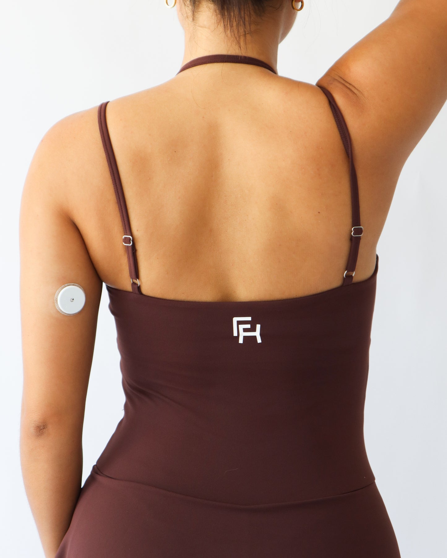 UltraSoft Mini Sport Dress - Espresso