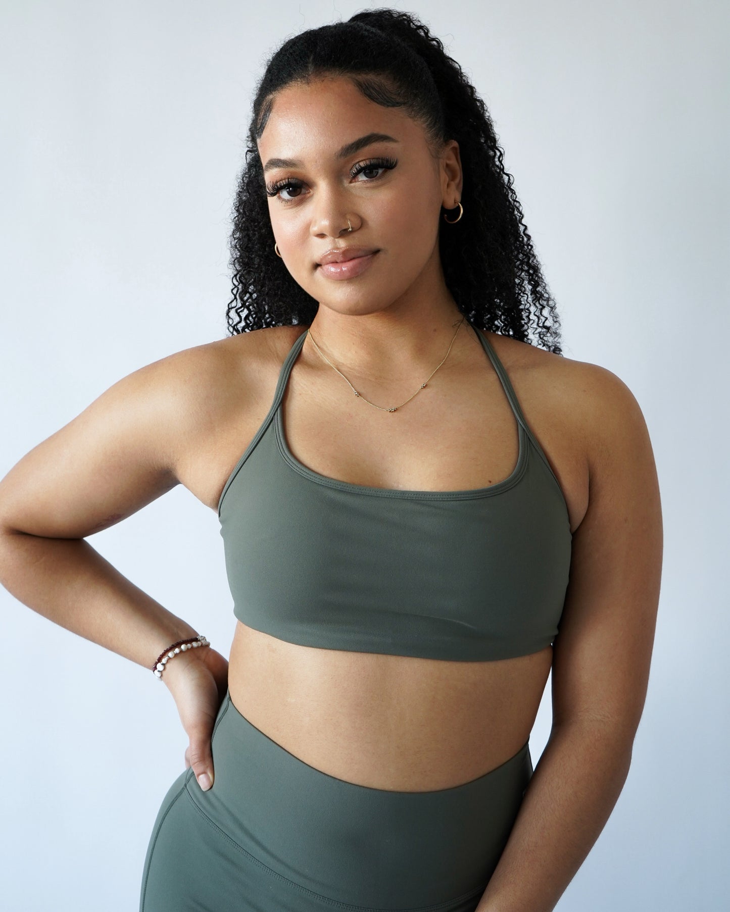 VITAL SPORTS BRA - Olive