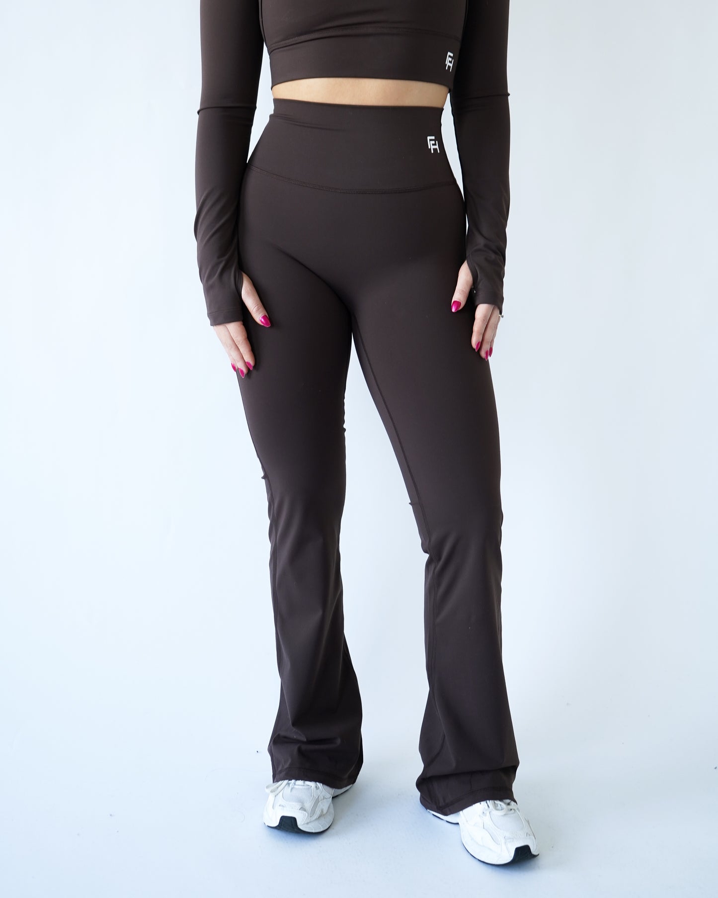 ONYX FLARE LEGGINGS - Teddy