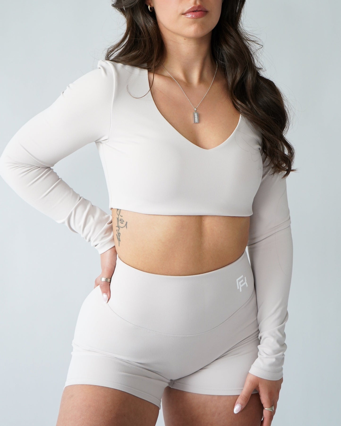 UltraSoft Crop Long Sleeve - Buttercream