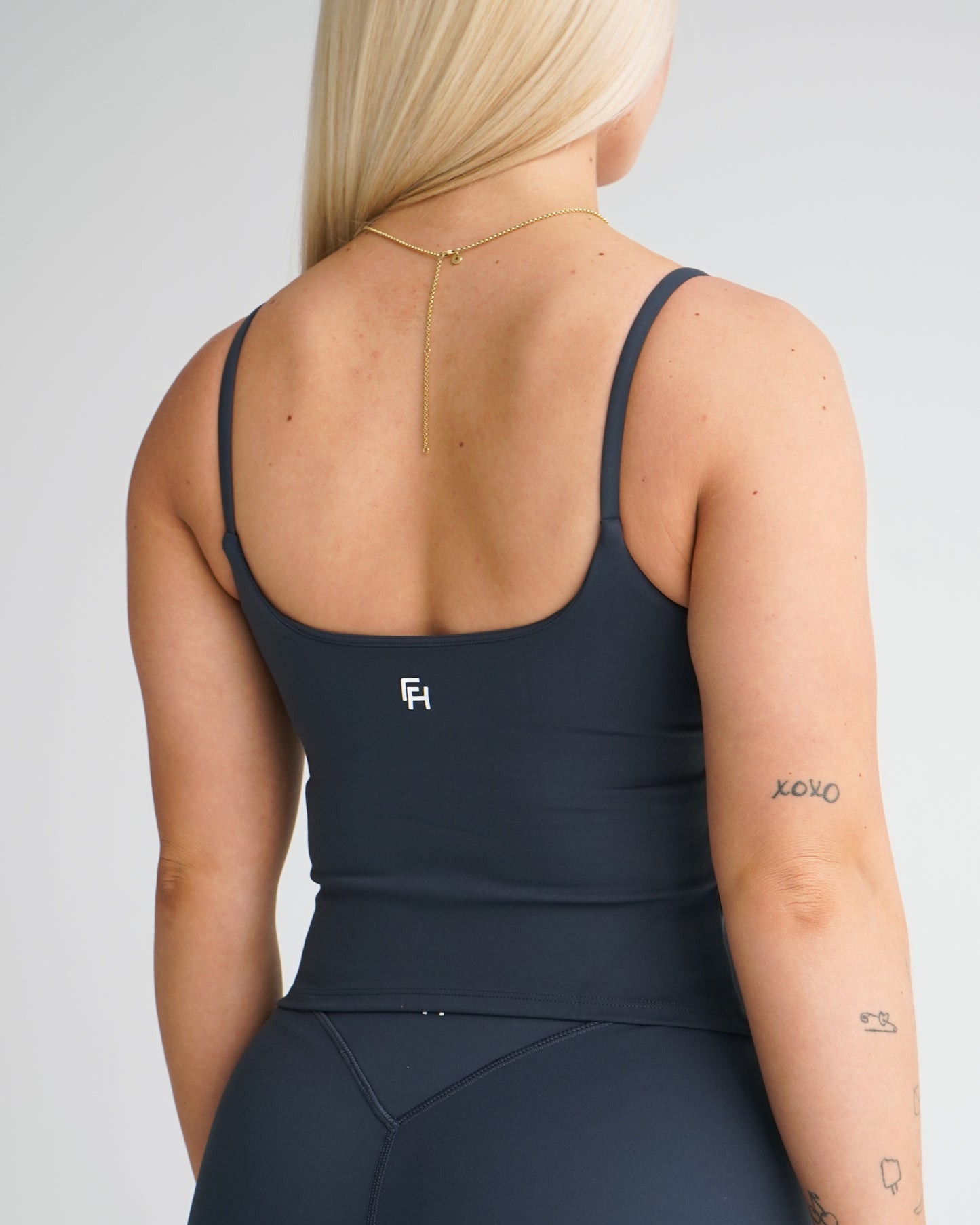 Hatha Cami Tank - Navy
