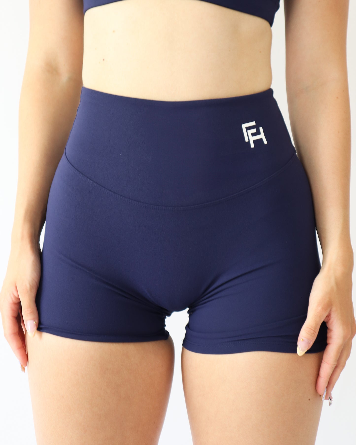 UltraSoft Mid Rise Shorts 4.5" - Sapphire