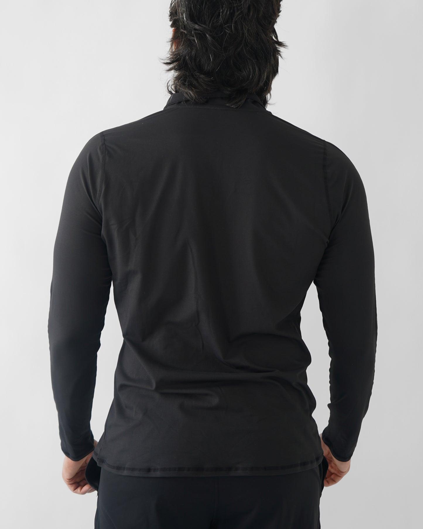 Onyx Quarter-Zip - Black