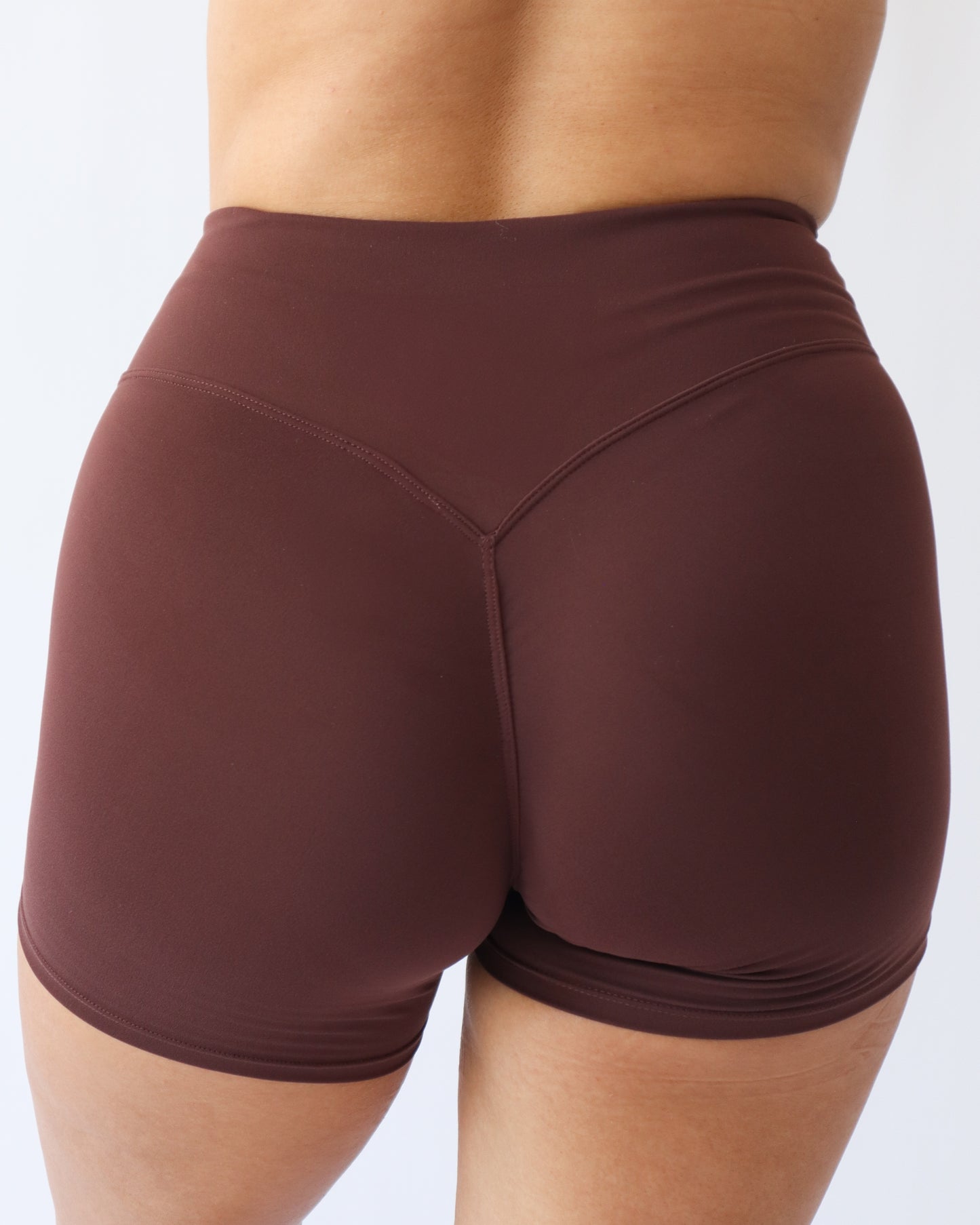 UltraSoft Mid Rise Shorts 4.5" - Espresso