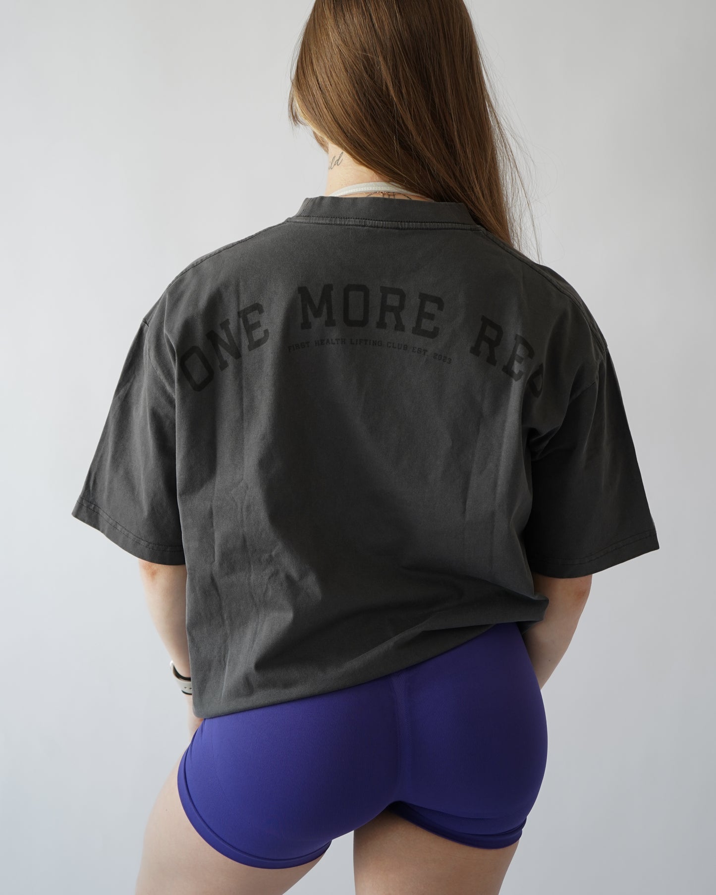 One More Rep T-Shirt - Charcoal