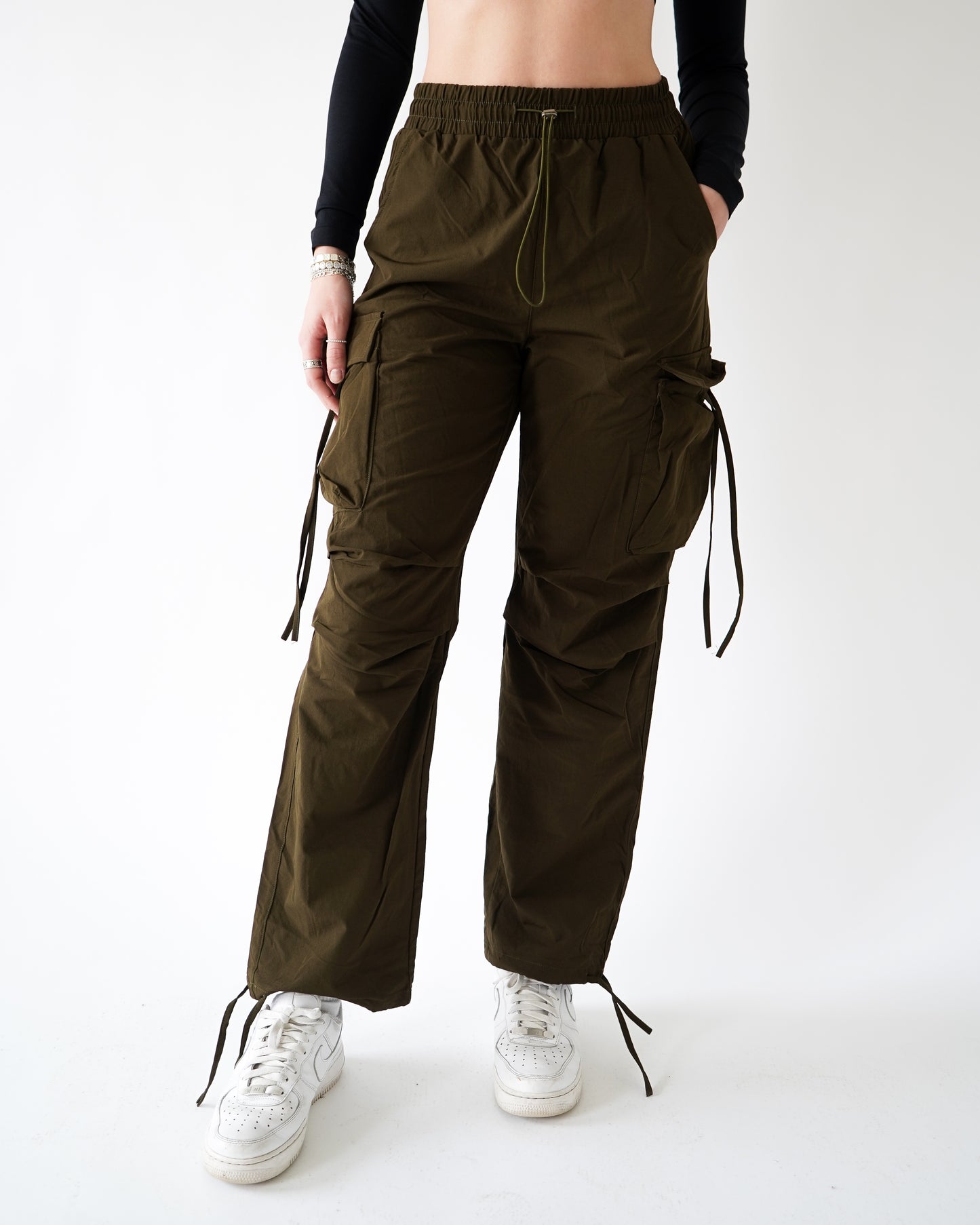 PARACHUTE CARGO JOGGERS - Army