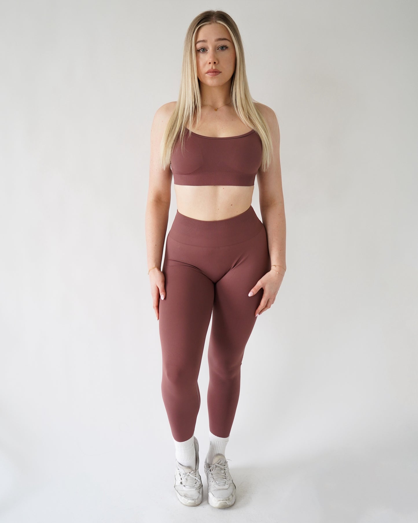 ENHANCE LEGGINGS - Dusty Rose