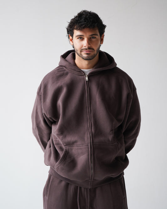 Reset Zip-Up Hoodie - Teddy