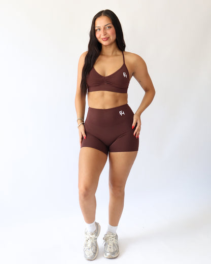 UltraSoft Sports Bra - Espresso