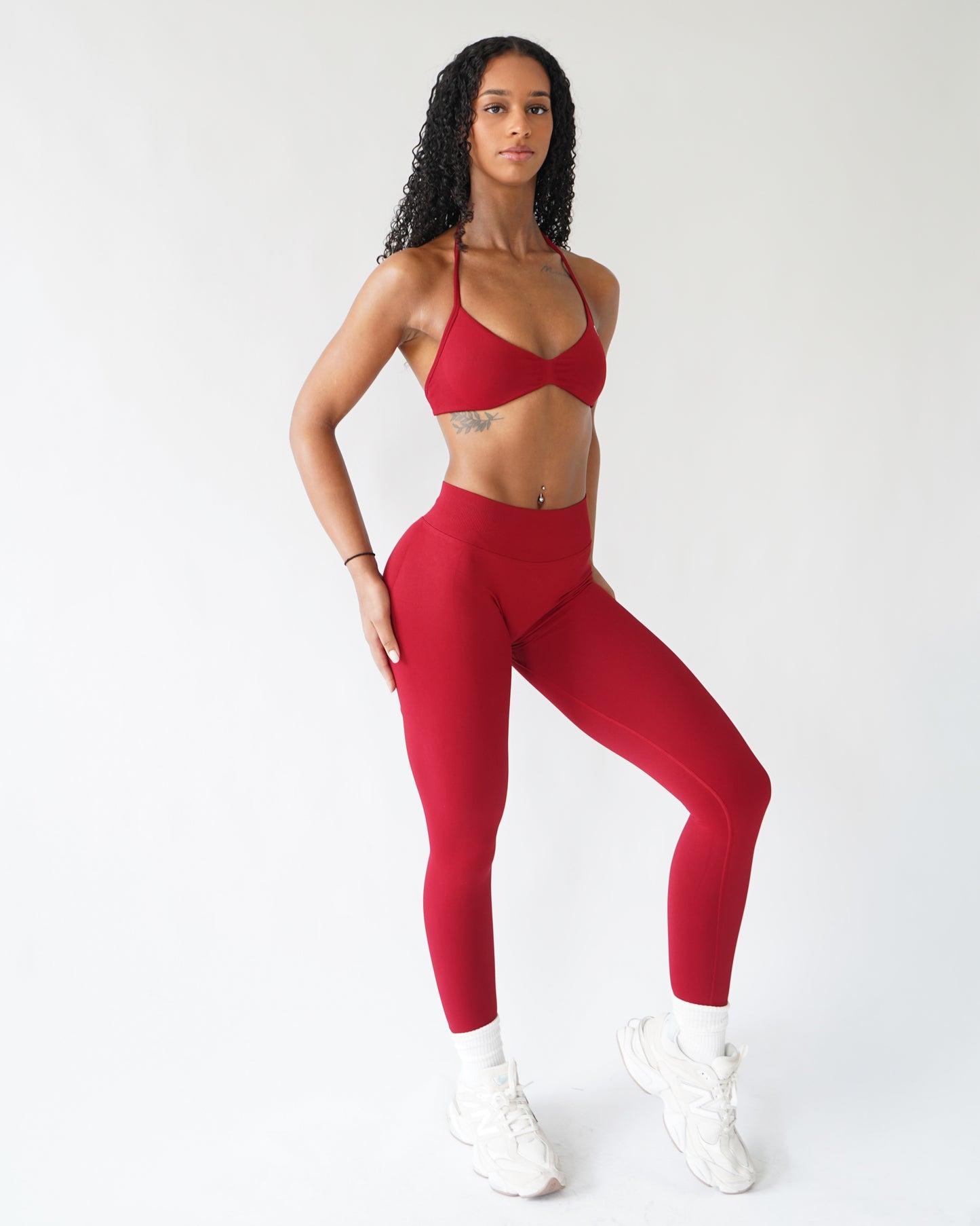Ascend Leggings 27" - Ruby