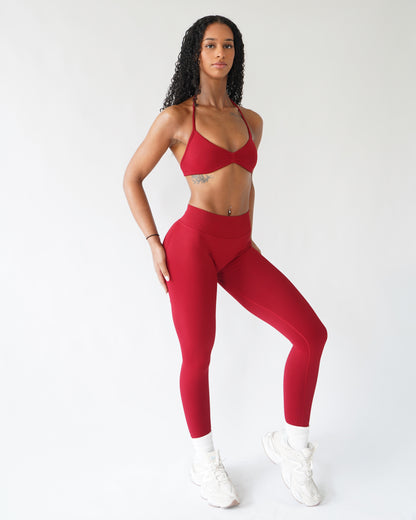 Ascend Leggings 27" - Ruby