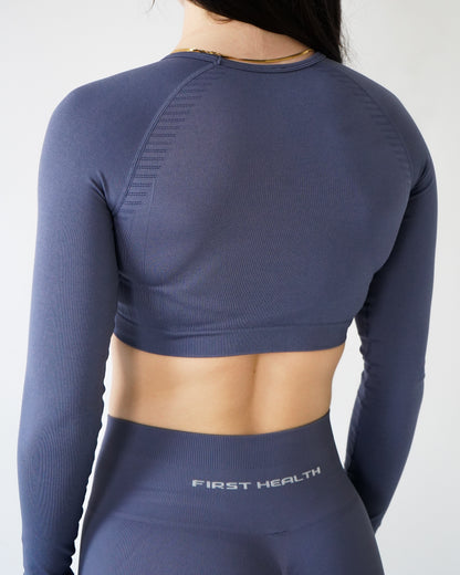 Enhance Cropped Long Sleeve - Starlight