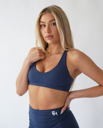 Effortless Sports Bra - Navy