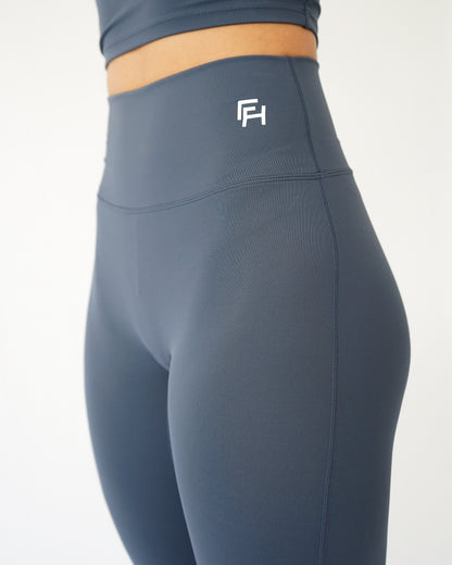 Impact Flare Leggings - Stone