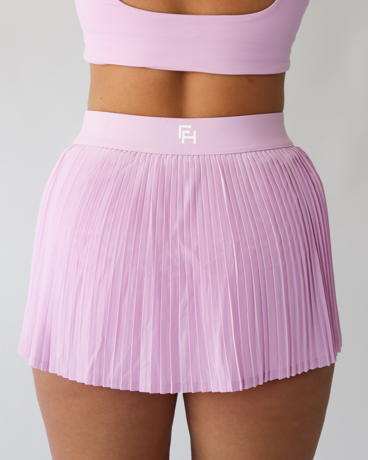 Pleated Mini Skort - Sorbet
