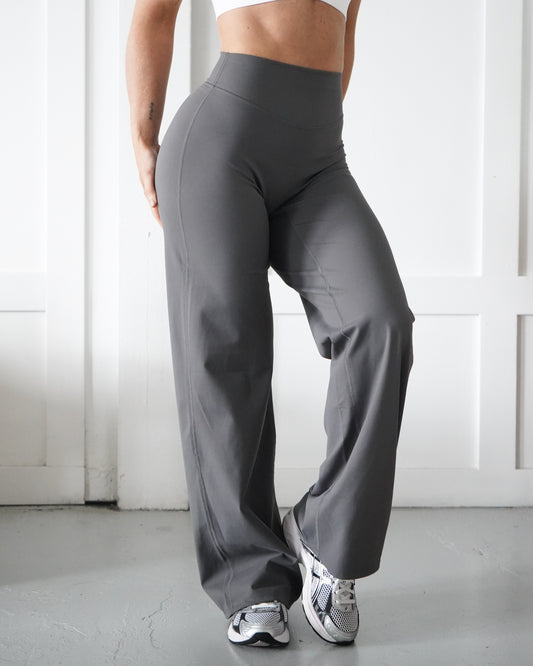 Hatha Straight Leg Pants - Graphite