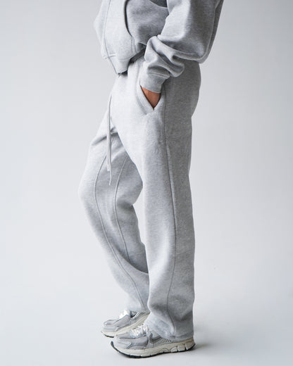 Reset Straight-Leg Sweatpants - Heather Gray
