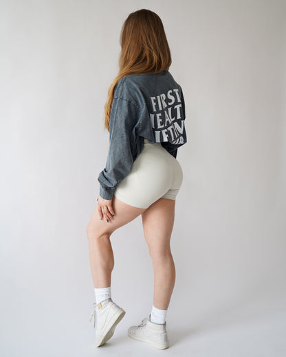 Lifting Club Long Sleeve - Denim