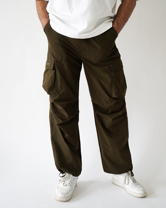 Parachute Cargo Joggers - Army