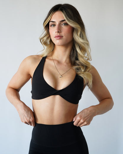 PERFORMANCE SPORTS BRA - Black