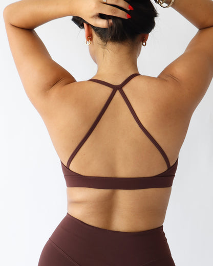 UltraSoft Sports Bra - Espresso