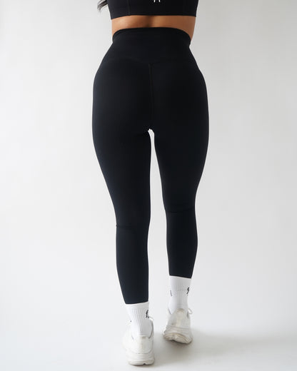 Onyx High Rise Leggings - Black