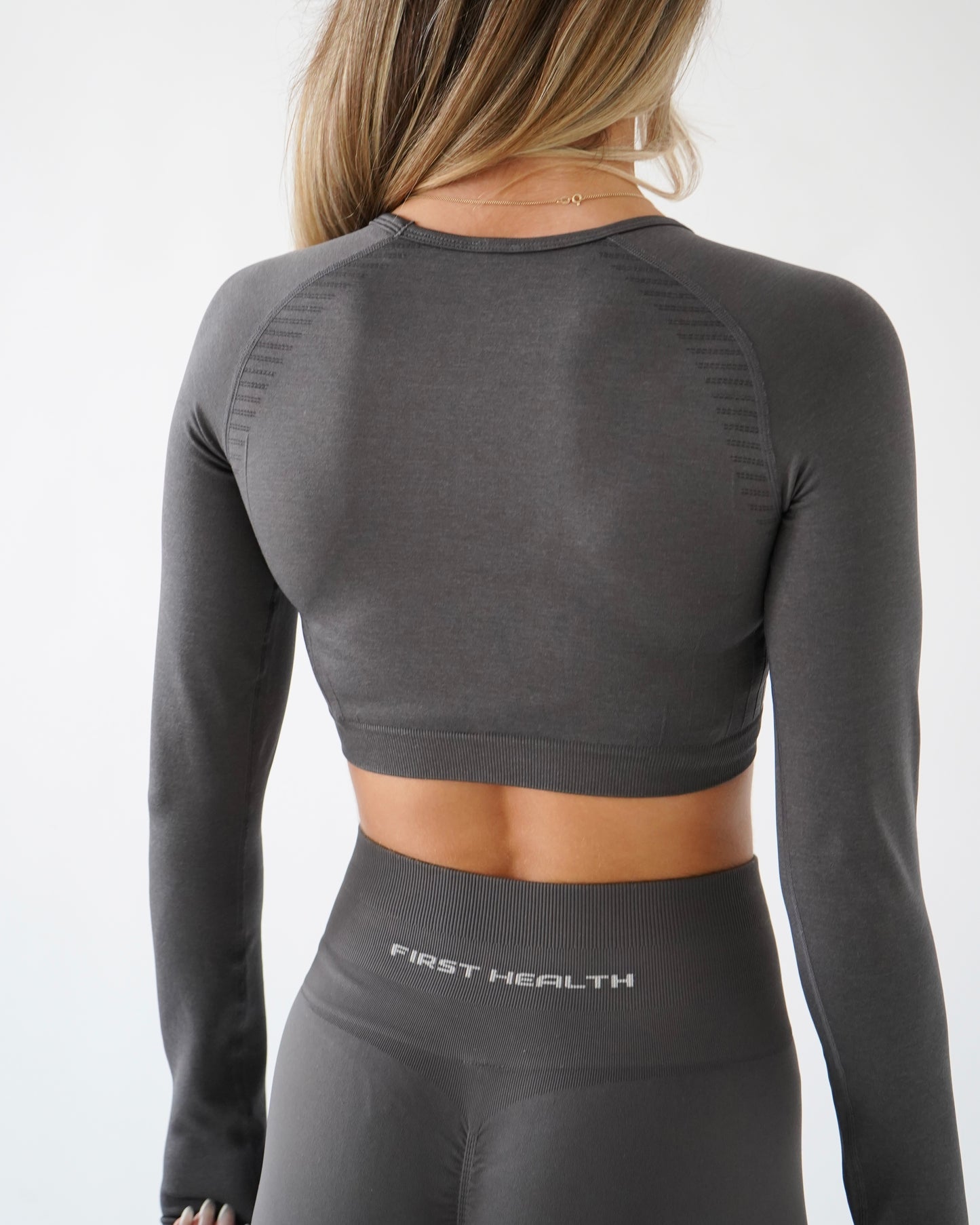 Enhance Cropped Long Sleeve - Galaxy