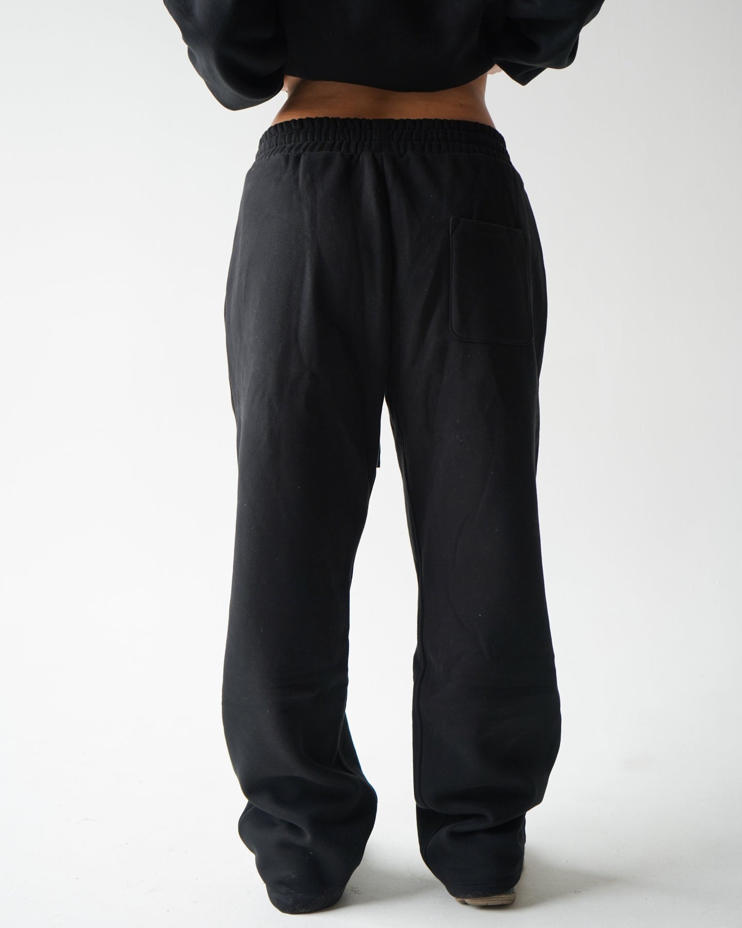 Reset Straight-Leg Sweatpants - Black